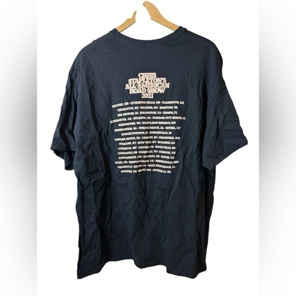 CHRIS STAPLETON tshirt tee shirt XXL black - Picture 2 of 4